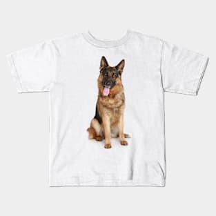 German Shepherd Puppy Kids T-Shirt